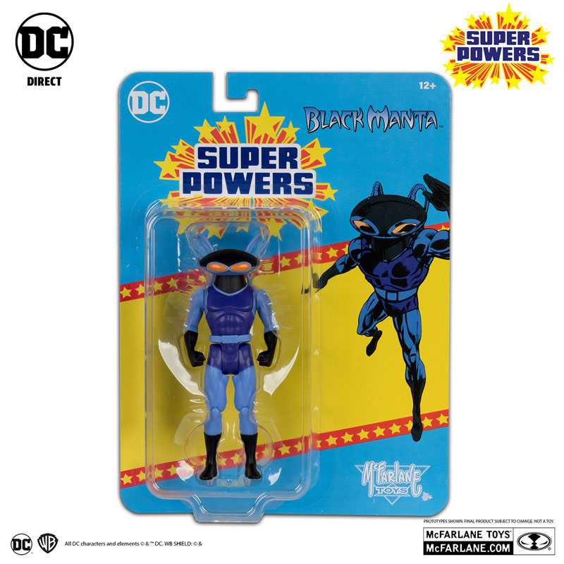 『DC』DCダイレクト「DCスーパーパワーズ」4インチ・アクションフィギュア #50 ブラックマンタ