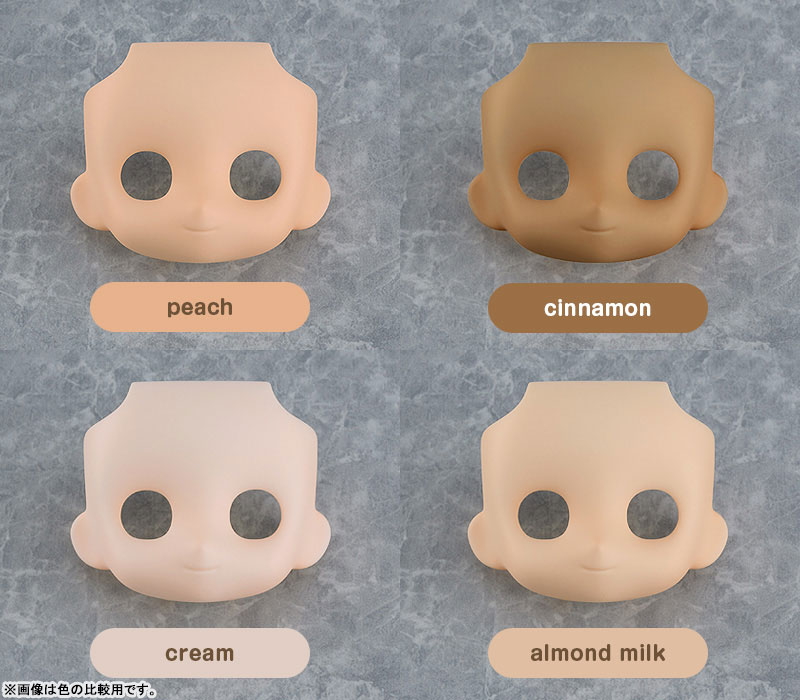 ねんどろいどどーる かすたむフェイス Make Up！：れにゃ01(peach)