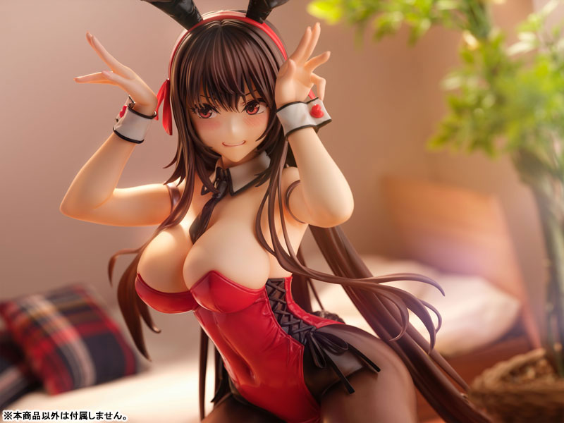 アマカノ2+ 黒姫結灯 バニースーツver. 1/4 完成品フィギュア
