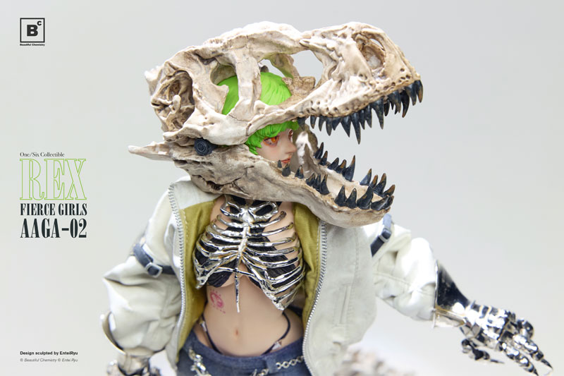 Beautiful Chemistry x Entei Ryu Mercenary Gunner AAGA-02 REX 1/6 完成品アクションフィギュア