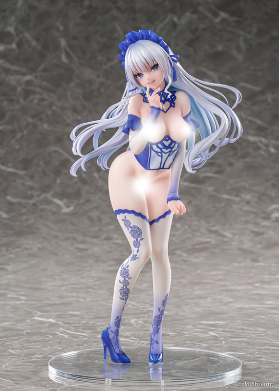 『紫音 -Blue Butterfly-』 illustration by みちきんぐ 1/6 完成品フィギュア