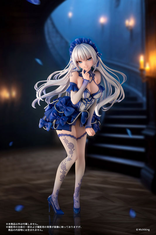 【あみあみ限定特典】『紫音 -Blue Butterfly-』 illustration by みちきんぐ 1/6 完成品フィギュア