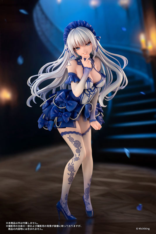【あみあみ限定特典】『紫音 -Blue Butterfly-』 illustration by みちきんぐ 1/6 完成品フィギュア