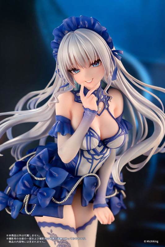 【あみあみ限定特典】『紫音 -Blue Butterfly-』 illustration by みちきんぐ 1/6 完成品フィギュア