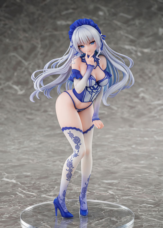 【あみあみ限定特典】『紫音 -Blue Butterfly-』 illustration by みちきんぐ 1/6 完成品フィギュア