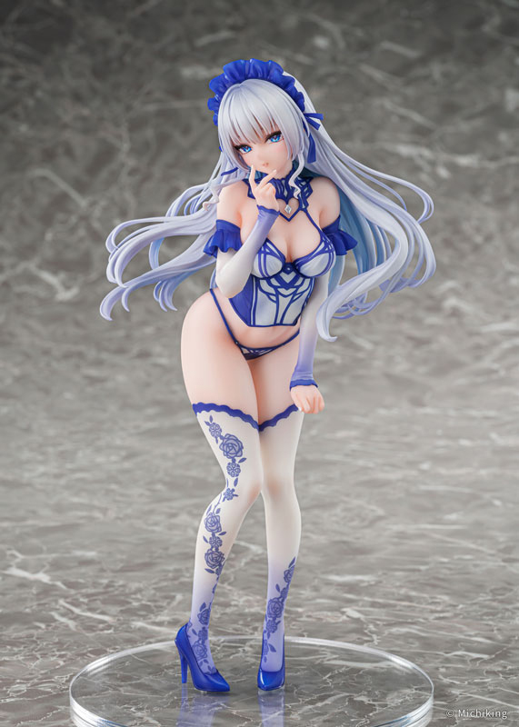 【あみあみ限定特典】『紫音 -Blue Butterfly-』 illustration by みちきんぐ 1/6 完成品フィギュア