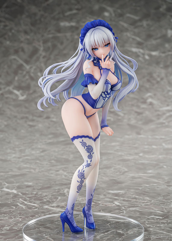 【あみあみ限定特典】『紫音 -Blue Butterfly-』 illustration by みちきんぐ 1/6 完成品フィギュア