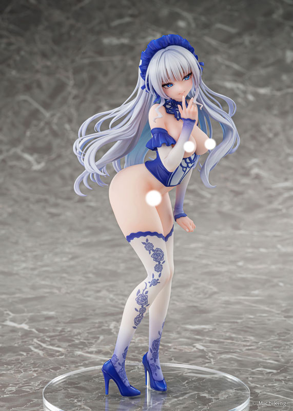 【あみあみ限定特典】『紫音 -Blue Butterfly-』 illustration by みちきんぐ 1/6 完成品フィギュア