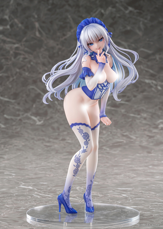 【あみあみ限定特典】『紫音 -Blue Butterfly-』 illustration by みちきんぐ 1/6 完成品フィギュア