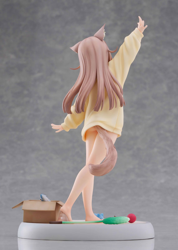【あみあみ限定特典】【あみあみ限定版】うちのねこが女の子でかわいい 「きなこ」～あそんでVer.～ 1/6 フィギュア