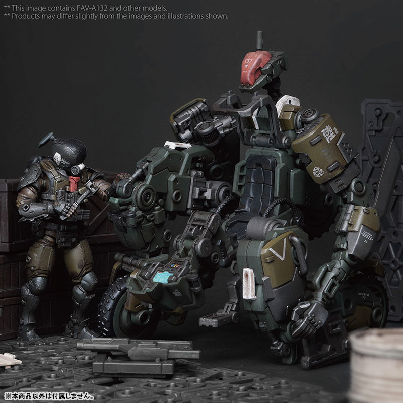 アシッドレイン 1/18スケール FAV-A132 海堡ワインダータイプ 12WDk