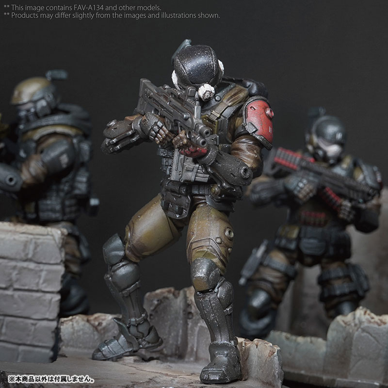 アシッドレイン 1/18スケール FAV-A134 海堡落下傘兵