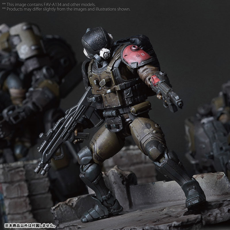 アシッドレイン 1/18スケール FAV-A134 海堡落下傘兵