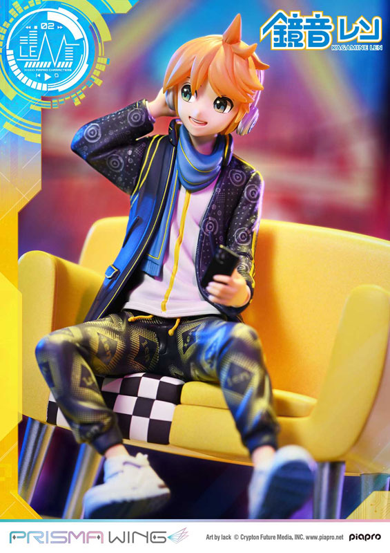 PRISMA WING ピアプロキャラクターズ 鏡音レン “Art by lack” 1/7 完成品フィギュア
