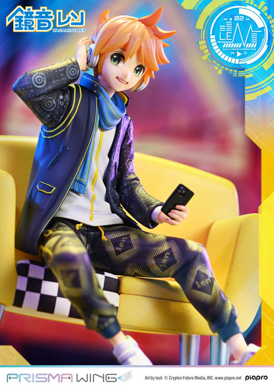 PRISMA WING ピアプロキャラクターズ 鏡音レン “Art by lack” 1/7 完成品フィギュア
