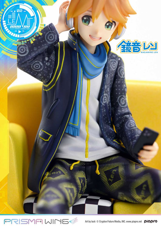 PRISMA WING ピアプロキャラクターズ 鏡音レン “Art by lack” 1/7 完成品フィギュア