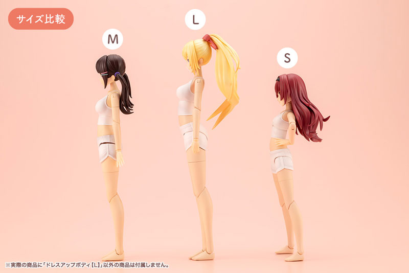 創彩少女庭園 ドレスアップボディ[L] 1/10 プラモデル