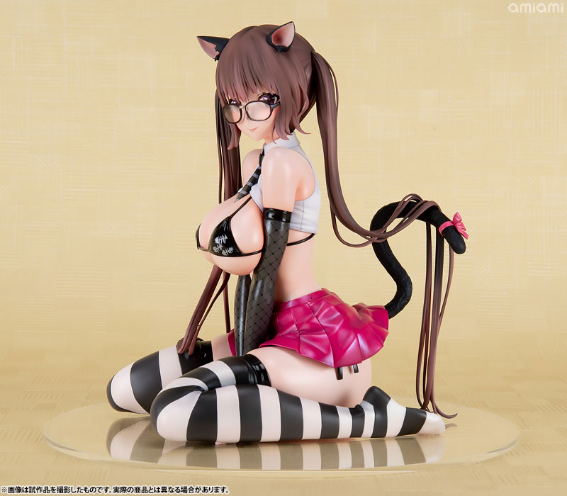 【あみあみ限定特典】いたずら猫-miumiu- Illustrated by 魔太郎 1/6 完成品フィギュア
