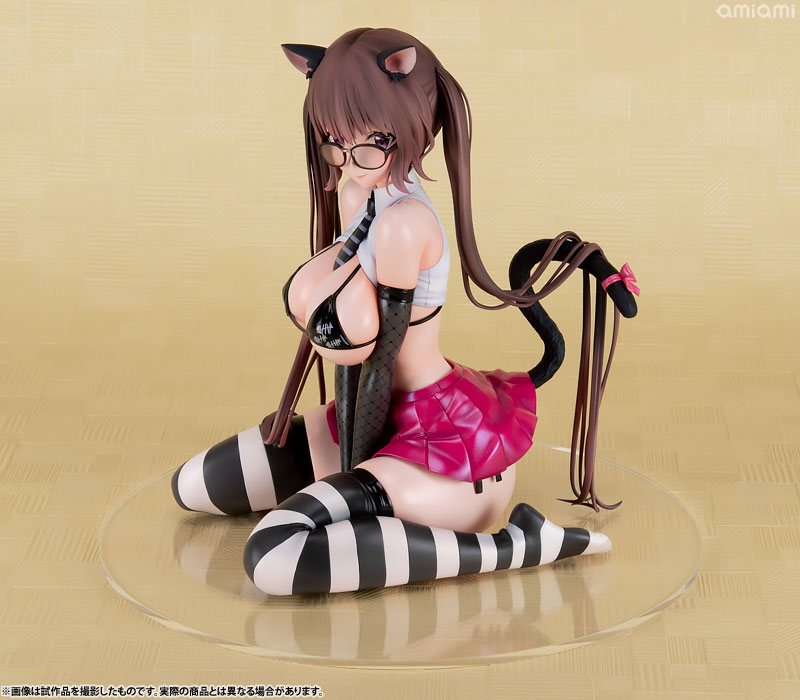【あみあみ限定特典】いたずら猫-miumiu- Illustrated by 魔太郎 1/6 完成品フィギュア