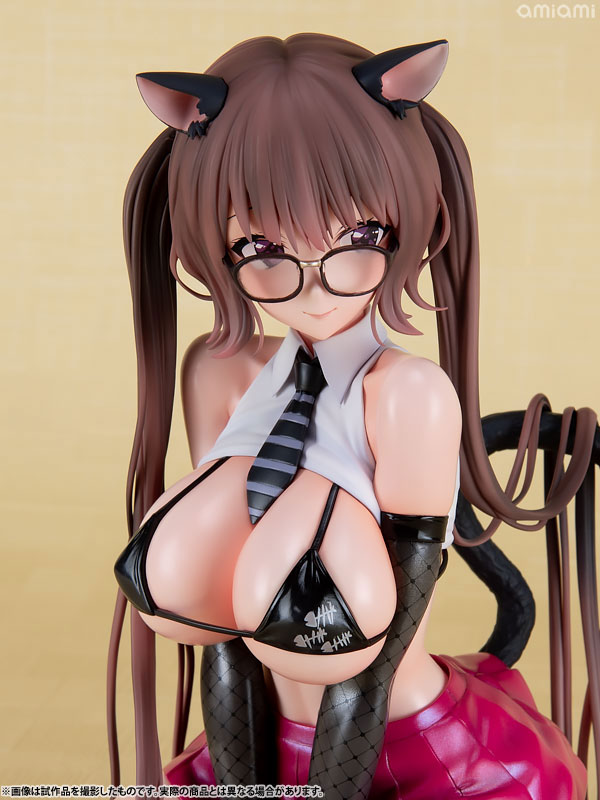 【あみあみ限定特典】いたずら猫-miumiu- Illustrated by 魔太郎 1/6 完成品フィギュア