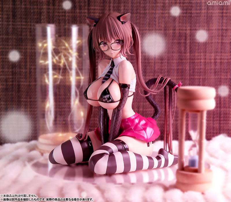 【あみあみ限定特典】いたずら猫-miumiu- Illustrated by 魔太郎 1/6 完成品フィギュア