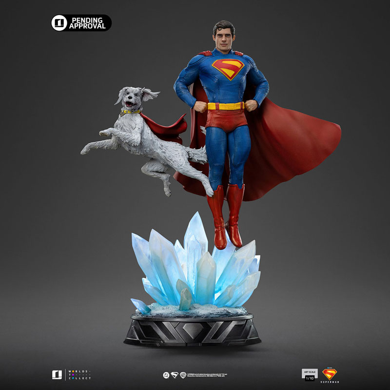 DC アイアン・スタジオ スタチュー 1/10 スーパーマン(ブラック