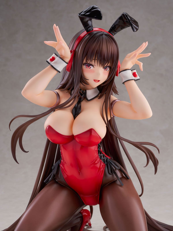 【あみあみ限定特典】アマカノ2+ 黒姫結灯 バニースーツver. 1/4 完成品フィギュア