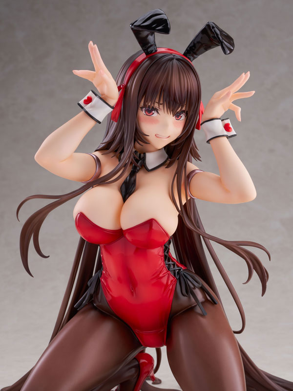 【あみあみ限定特典】アマカノ2+ 黒姫結灯 バニースーツver. 1/4 完成品フィギュア