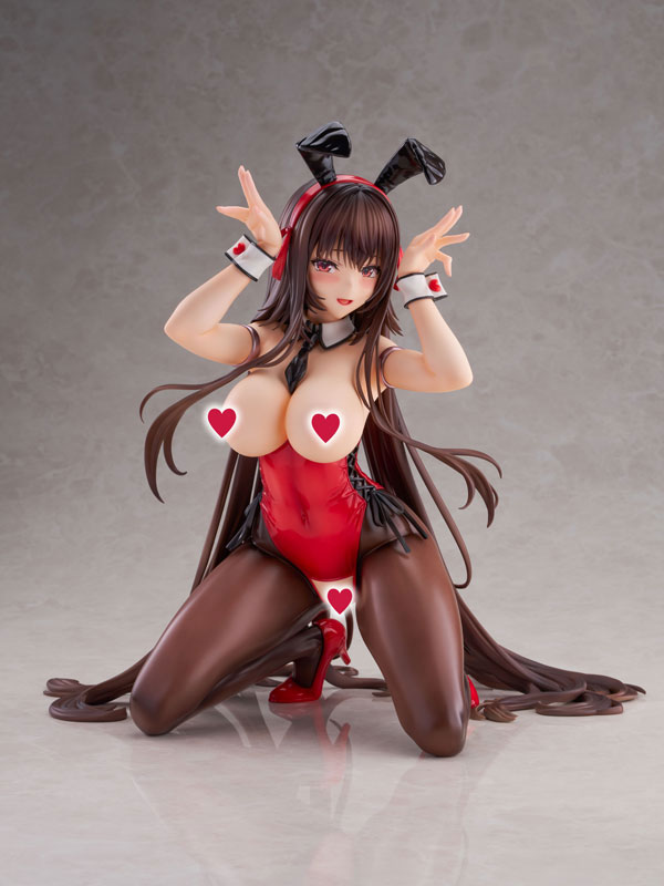 【あみあみ限定特典】アマカノ2+ 黒姫結灯 バニースーツver. 1/4 完成品フィギュア