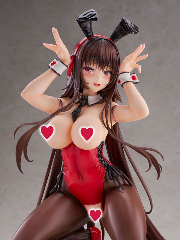【あみあみ限定特典】アマカノ2+ 黒姫結灯 バニースーツver. 1/4 完成品フィギュア