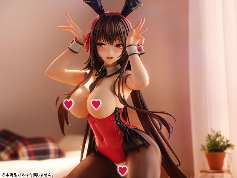 【あみあみ限定特典】アマカノ2+ 黒姫結灯 バニースーツver. 1/4 完成品フィギュア