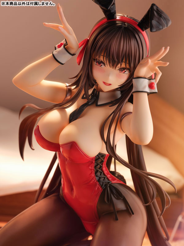 【あみあみ限定特典】アマカノ2+ 黒姫結灯 バニースーツver. 1/4 完成品フィギュア