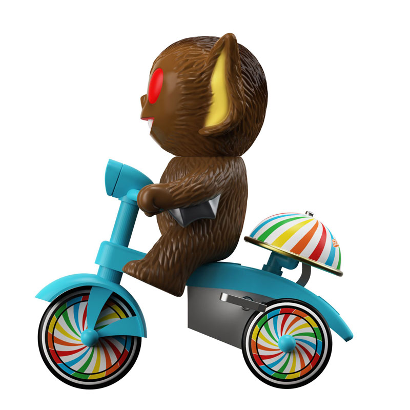 スーパーサイクルズ/ バットボーイ ブラウン with ブルーバイク