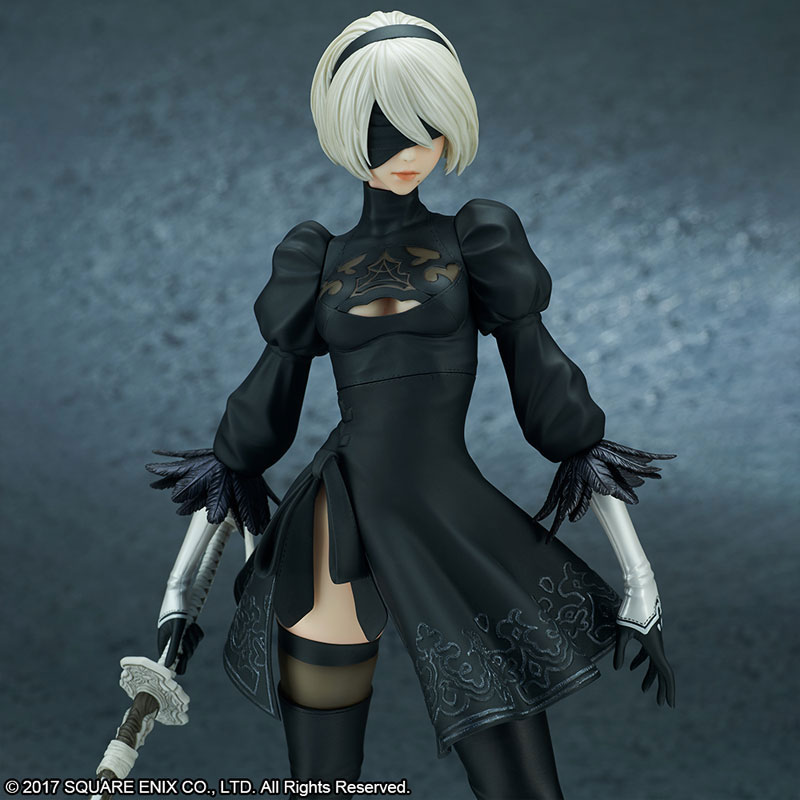 NieR：Automata 2B (ヨルハ 二号 B型) DX版 完成品フィギュア