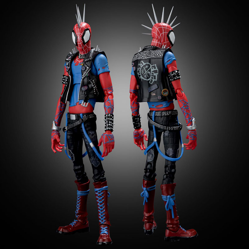 スパイダーマン：アクロス・ザ・スパイダーバース SVアクション スパイダー・パンク アクションフィギュア