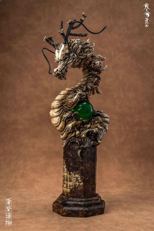 木の青龍 レジンスタチュー