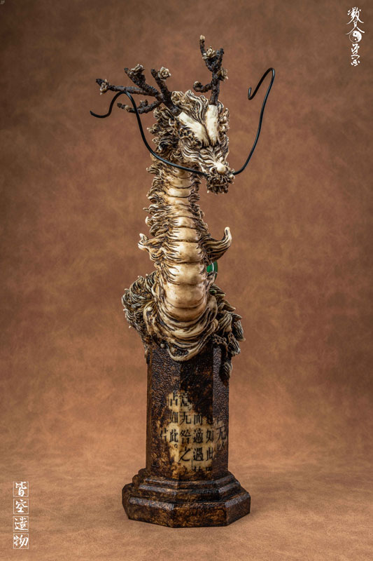 木の青龍 レジンスタチュー