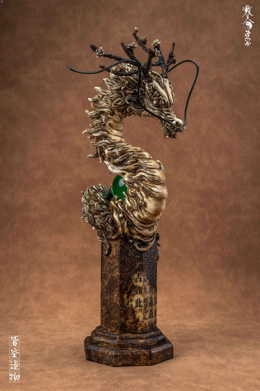 木の青龍 レジンスタチュー