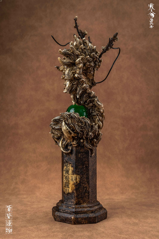 木の青龍 レジンスタチュー