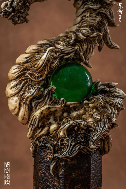 木の青龍 レジンスタチュー