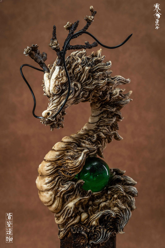 木の青龍 レジンスタチュー