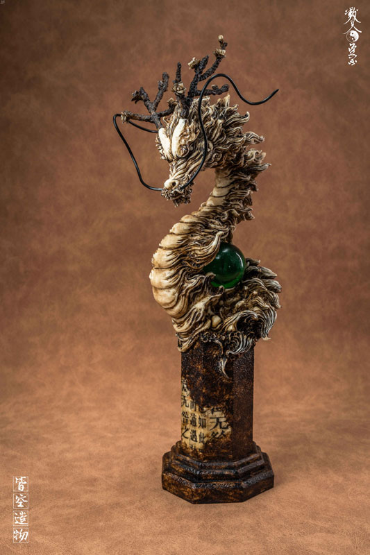 木の青龍 レジンスタチュー