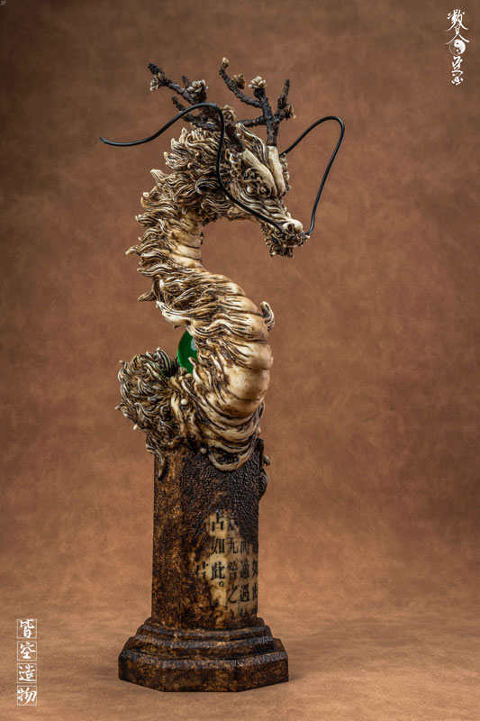 木の青龍 レジンスタチュー