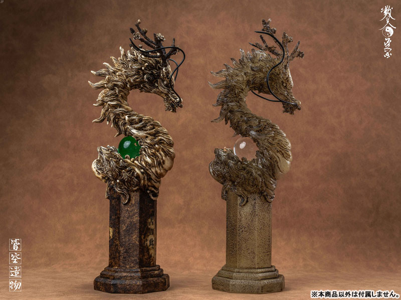 木の青龍 レジンスタチュー