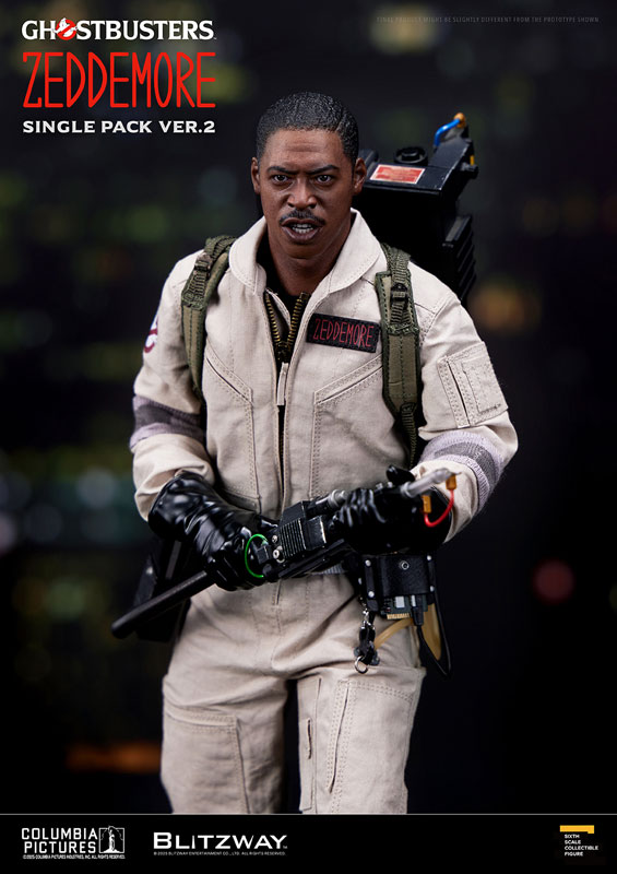 ゴーストバスターズ(ウィンストン・ゼドモア Single Pack Ver.2) 1/6 アクションフィギュア