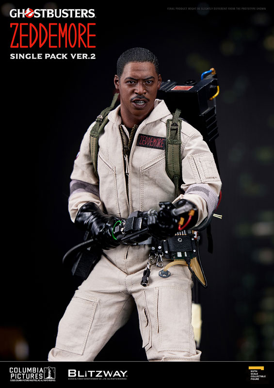 ゴーストバスターズ(ウィンストン・ゼドモア Single Pack Ver.2) 1/6 アクションフィギュア