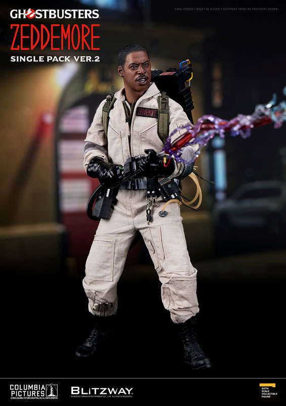 ゴーストバスターズ(ウィンストン・ゼドモア Single Pack Ver.2) 1/6 アクションフィギュア