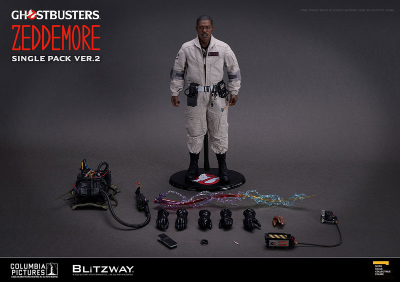 ゴーストバスターズ(ウィンストン・ゼドモア Single Pack Ver.2) 1/6 アクションフィギュア