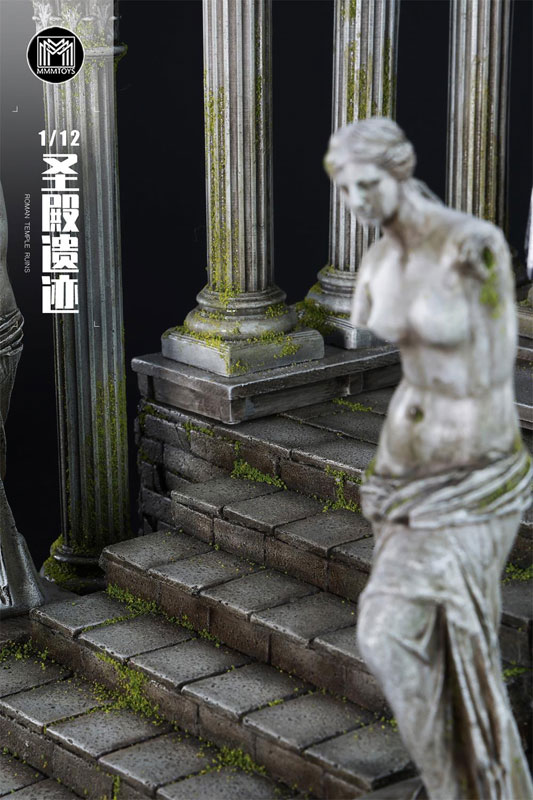 1/12 ローマ神殿遺跡ジオラマベース 3A