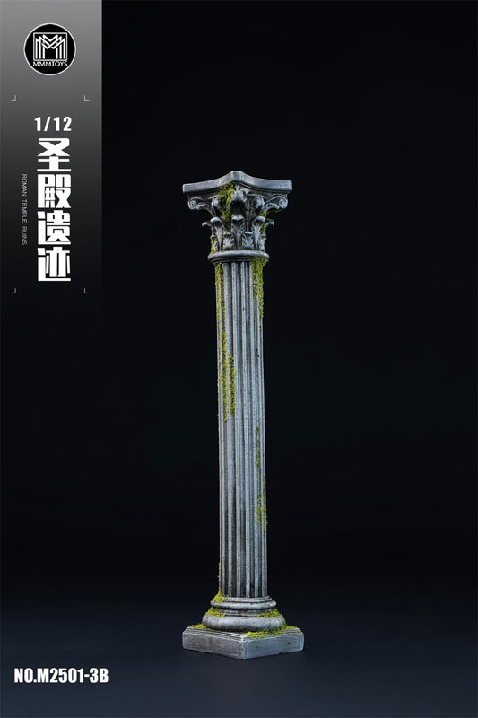 1/12 ローマ神殿遺跡ジオラマベース 3B